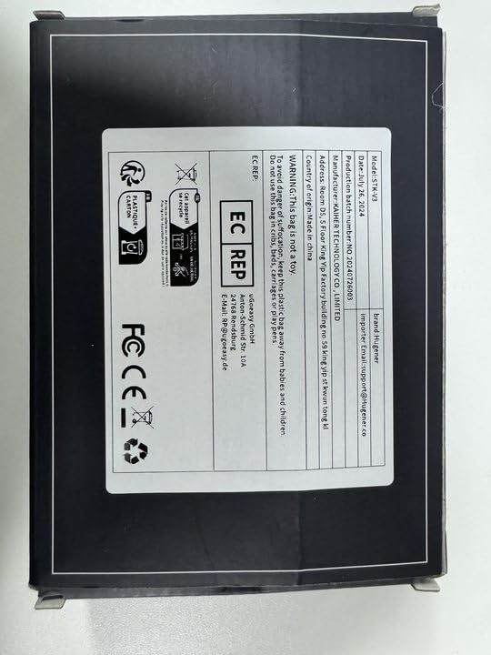 Hugener Starlink Gen 3/ Mini Ethernet Adapter, Easy Install Waterproof Starlink Cable RJ45 Female Connectors for Wired External Network