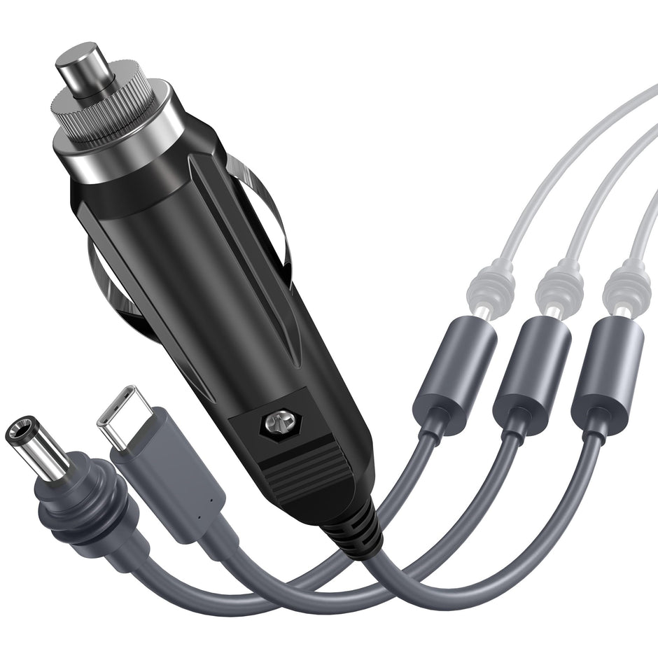 Hugener 3 Packs Cable Adapter for Starlink Mini, USB C/Car Charger/DC to DC Charging Power Converter, Plug & Play Starlink Mini Accessories (DC-DC Power Cord is Not Included)