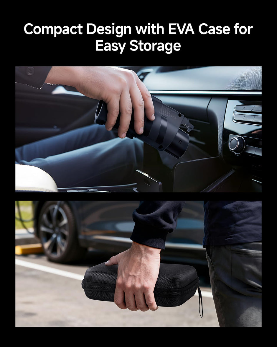 Adapter for Tesla to J1772 EV Charging, NACS Converter - 80Amp & 250V AC, Compatible with Tesla High Powered Connectors, Destination/Mobile Chargers for J1772 Electric Vehicles (Black)