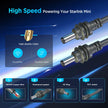 Hugener Starlink Mini DC Cable 16.4FT/5M, Replacement Cable for Starlink Mini Power, Waterproof DC Power Cable