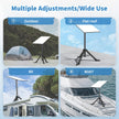 Starlink Gen 3/ Starlink Mini Tripod Stand with Pipe Adapter, Outdoor Portable Starlink Mounting Kit for Camping and RV Travel